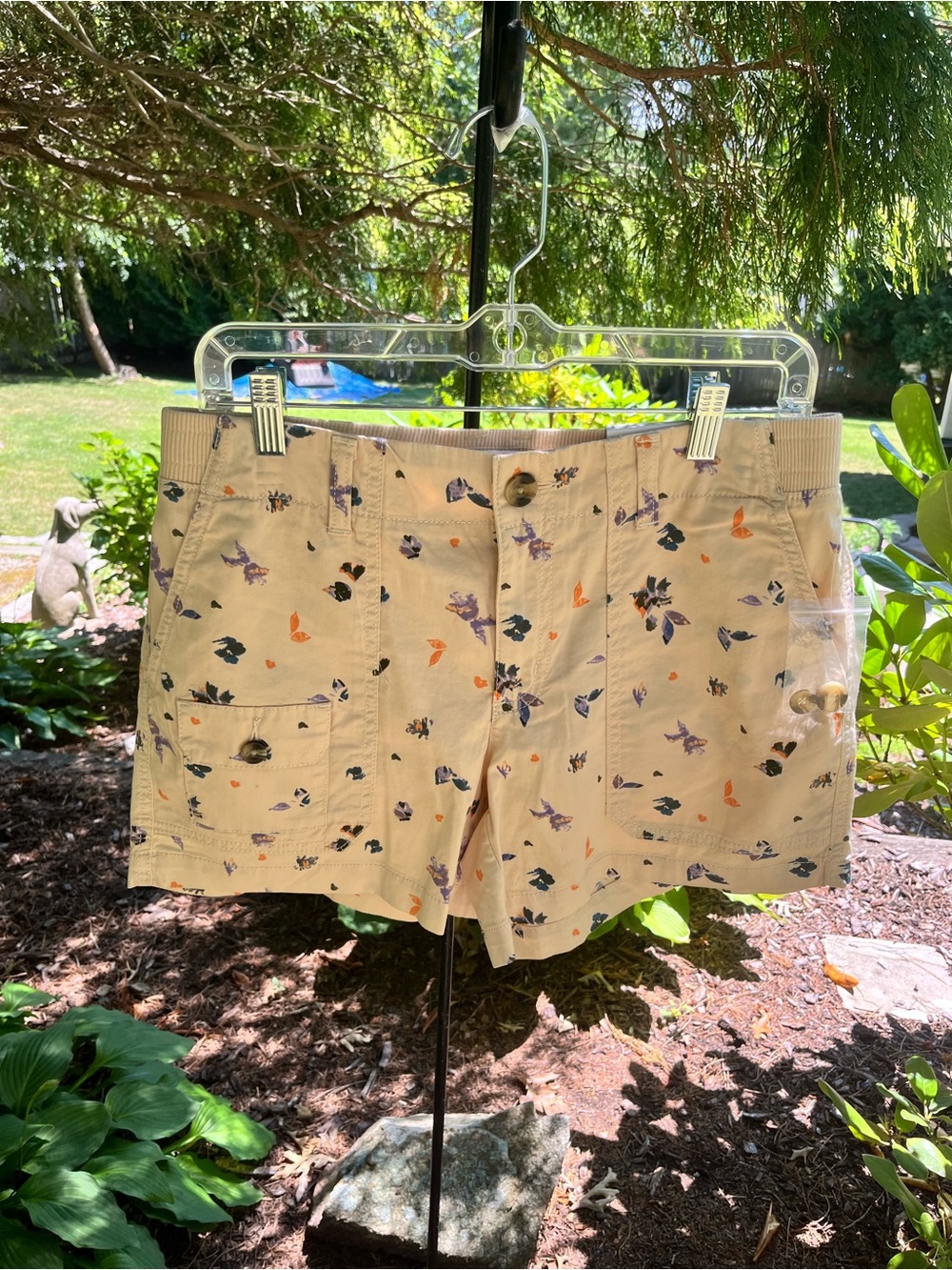 NWT Comfort Waist Utility Shorts